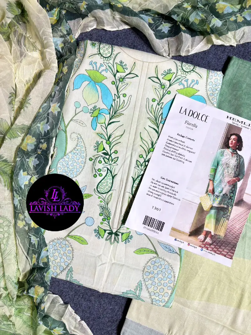 La Dolce Inspired Lawn 3pc!